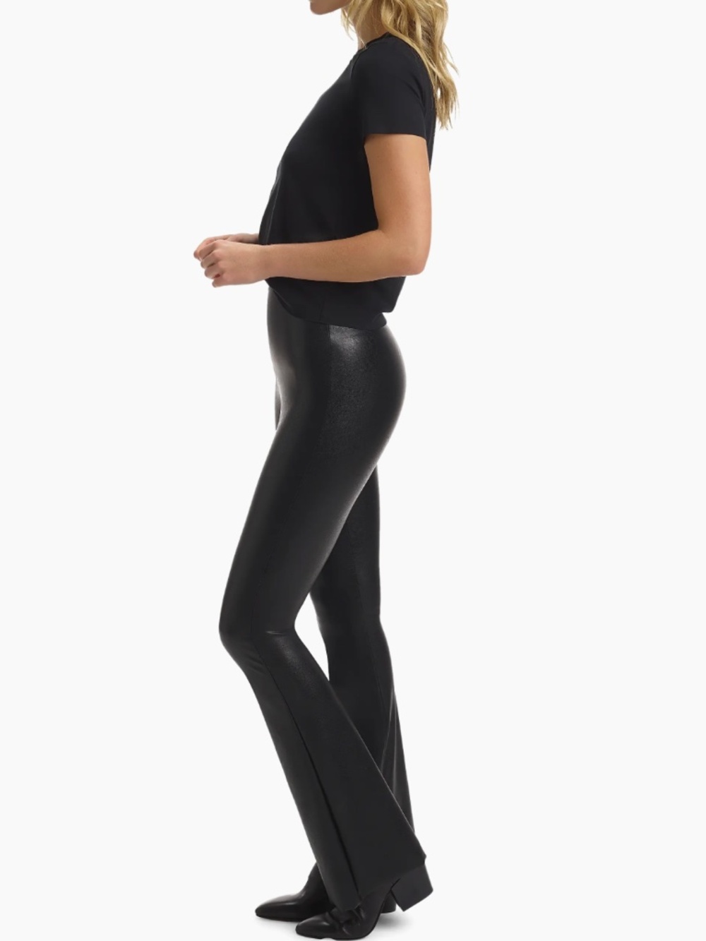 Commando Faux Leather Flared Legging